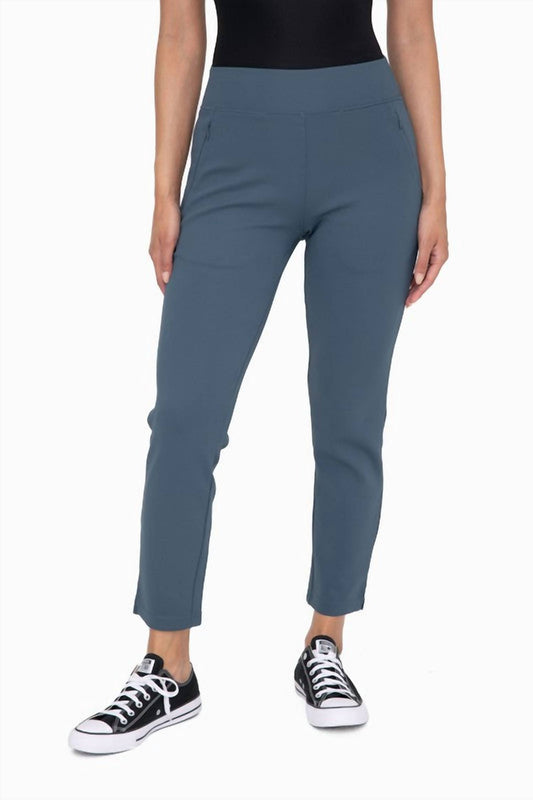 Jacquard Ribbed Tapered Pant Slate Pant