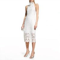 Milly - Bridget Guipure Lace Midi Dress