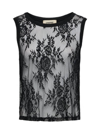 L'Agence - Brax Floral Lace Tank
