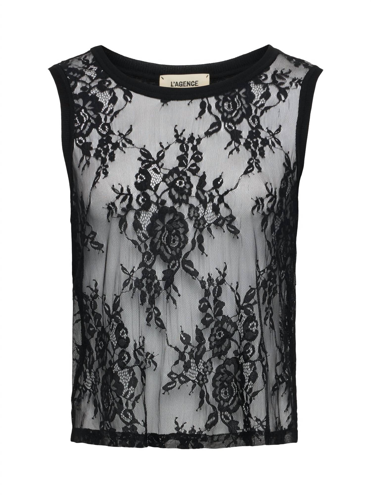 L'Agence - Brax Floral Lace Tank