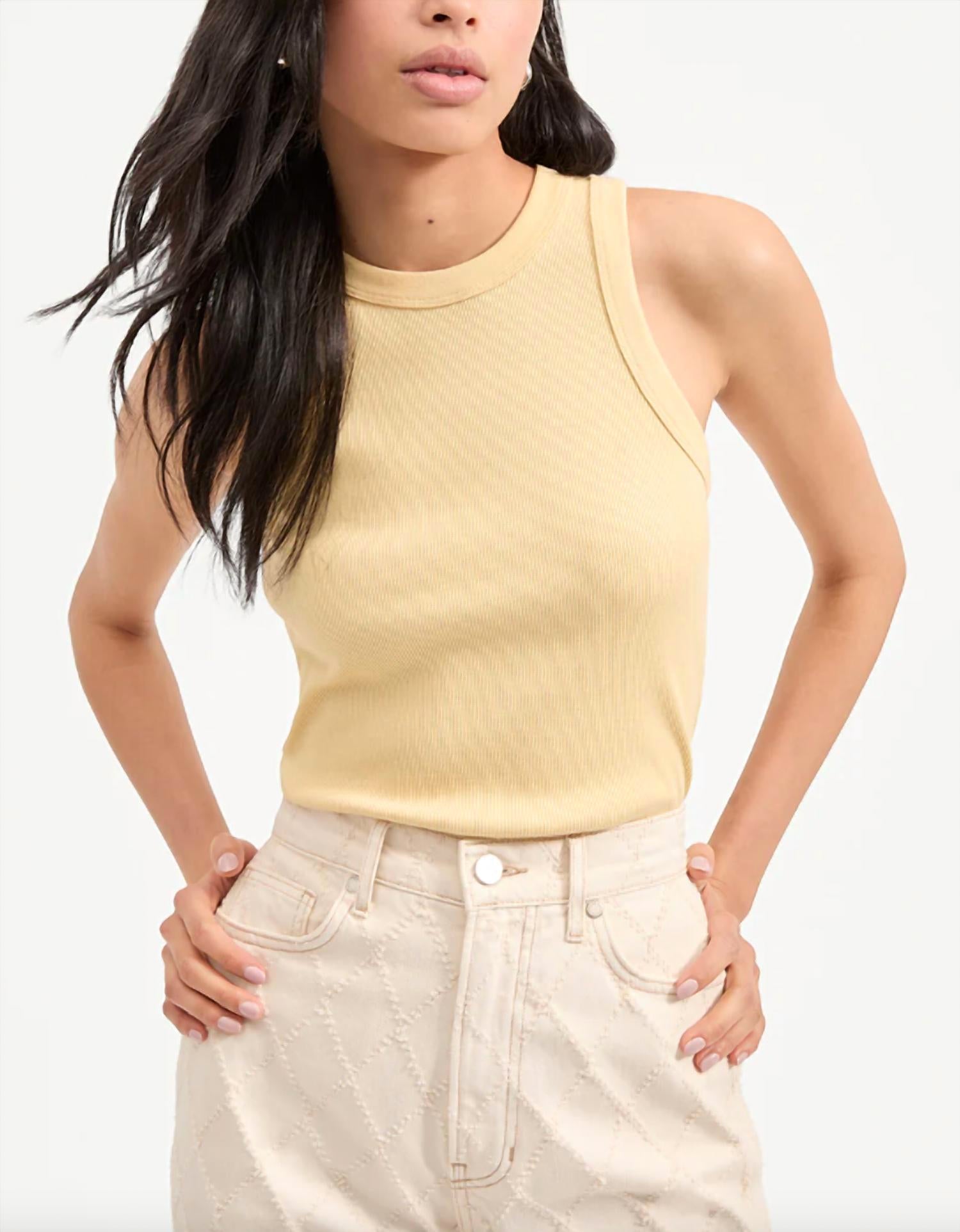 Veronica Beard - CROP JORDYN TANK