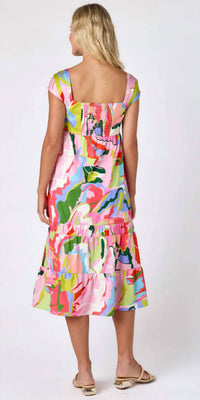 Crosby by Mollie Burch Amara Dress in flutter - women's dress - alternate view