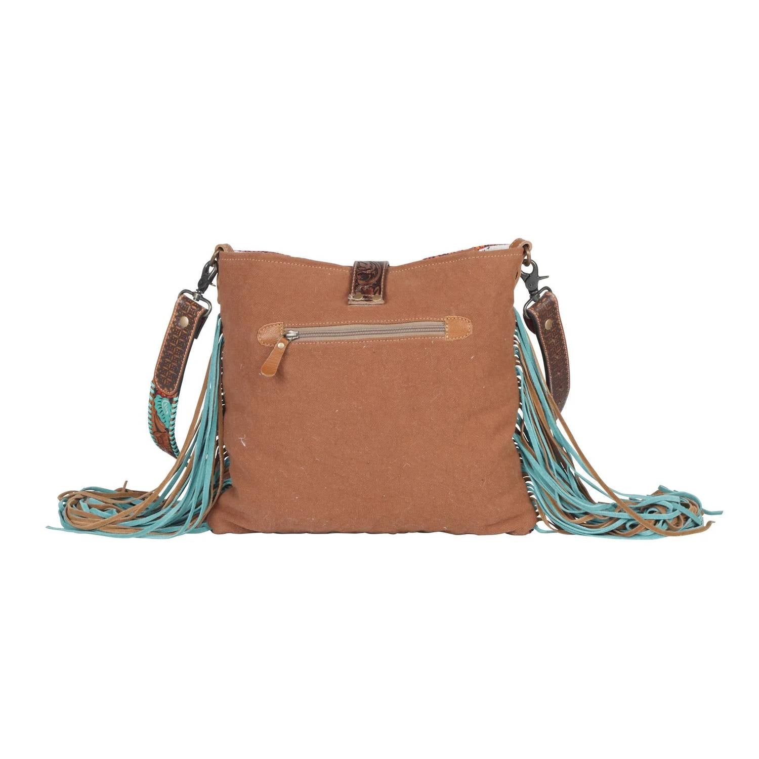 Myra Bag - Women's Cornelian Flames Tooled Bag