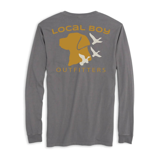 Local Boy Outfitters - Unisex Dog and Ducks Long Sleeve Tee