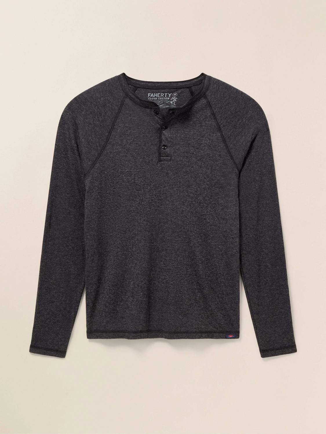 Faherty - Men's Cloud Long Sleeve Henley Top