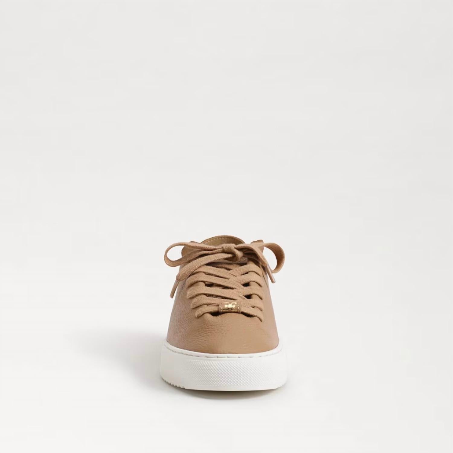 Sam Edelman - Women's Poppy Leather Lace-up Chunky Platform Low Top Flats Sneakers