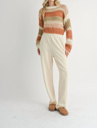 Sadie & Sage - Butter Pecan Chunky Sweater