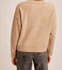 Hem & Thread - Josie Center Seam Slit Front Sweater