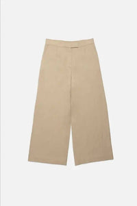 DELUC Women's Mendes Pants in beige - women's pants - detail view