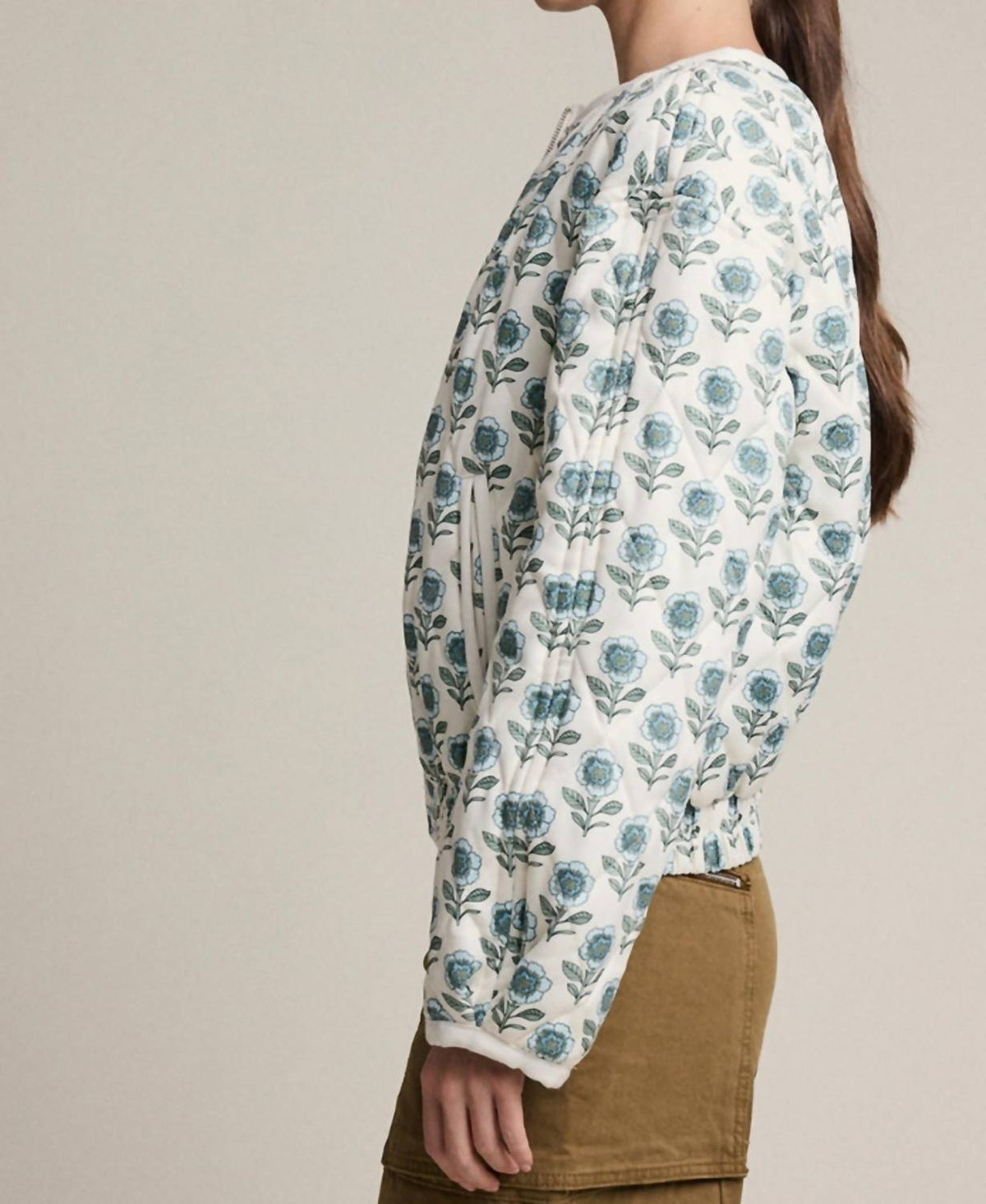 Raisonnel - Floral Quilt Jacket