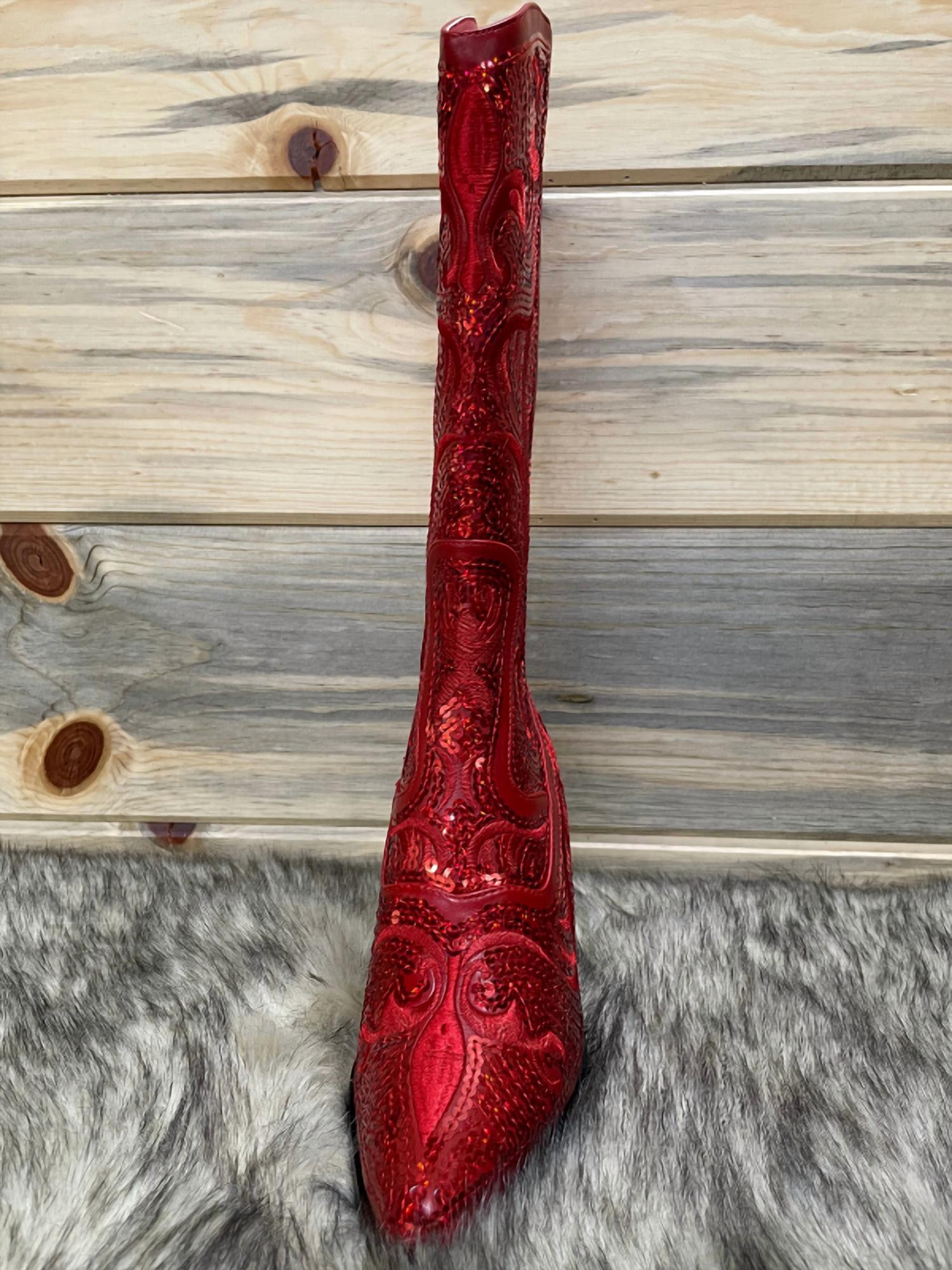 Tall Sequin Boots