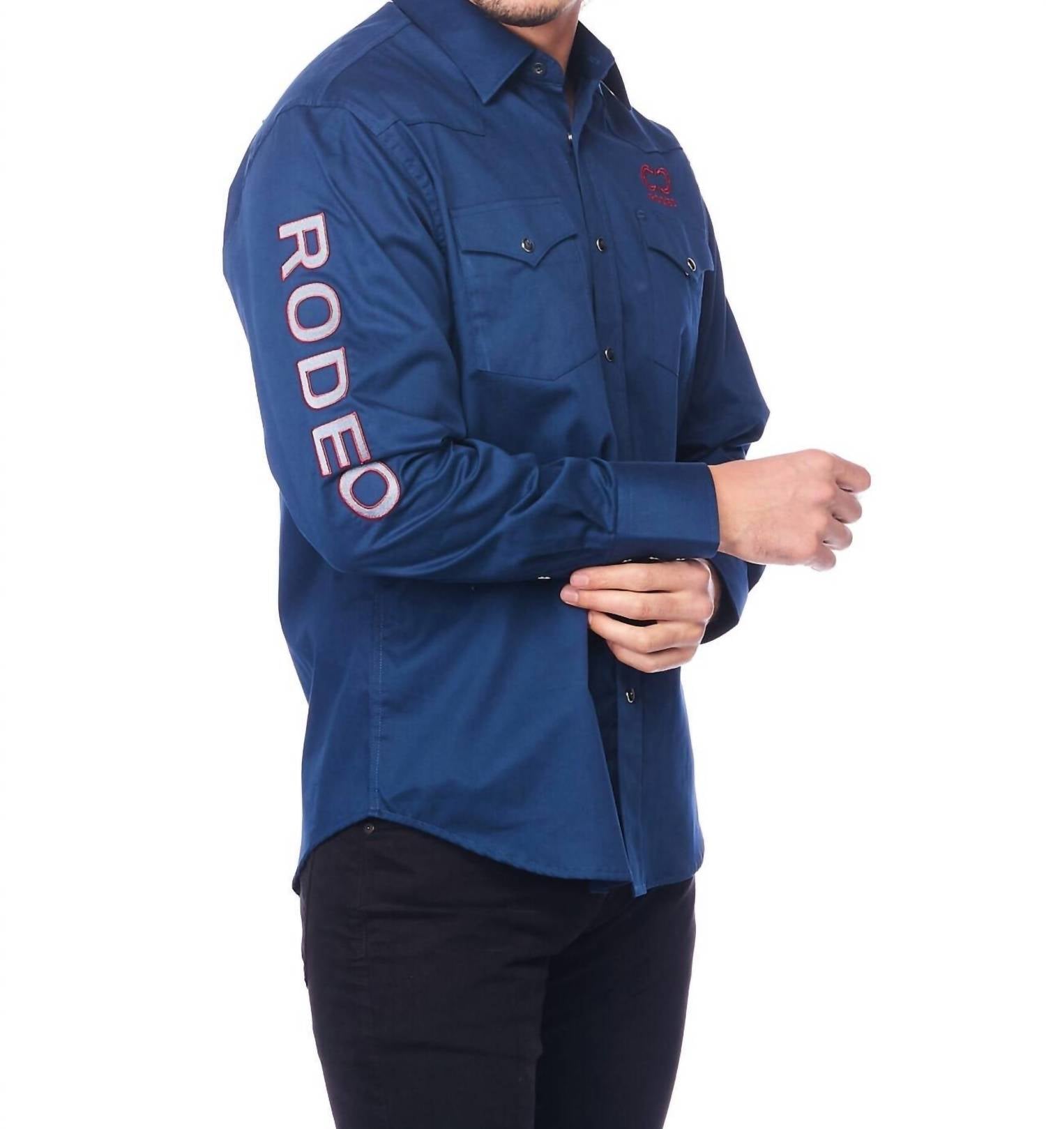 Rodeo Clothing - Men's Western Rodeo Signature Logo Shirt