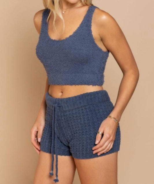 Pol - Fleece Racerback Crop Top