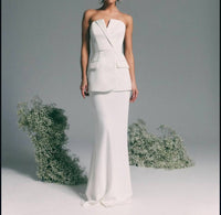 REBECCA VALLANCE Lia Maxi Skirt in ivory - women's skirt - detail view