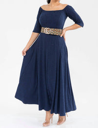 Karen T Design - Off The Shoulder Maxi Dress