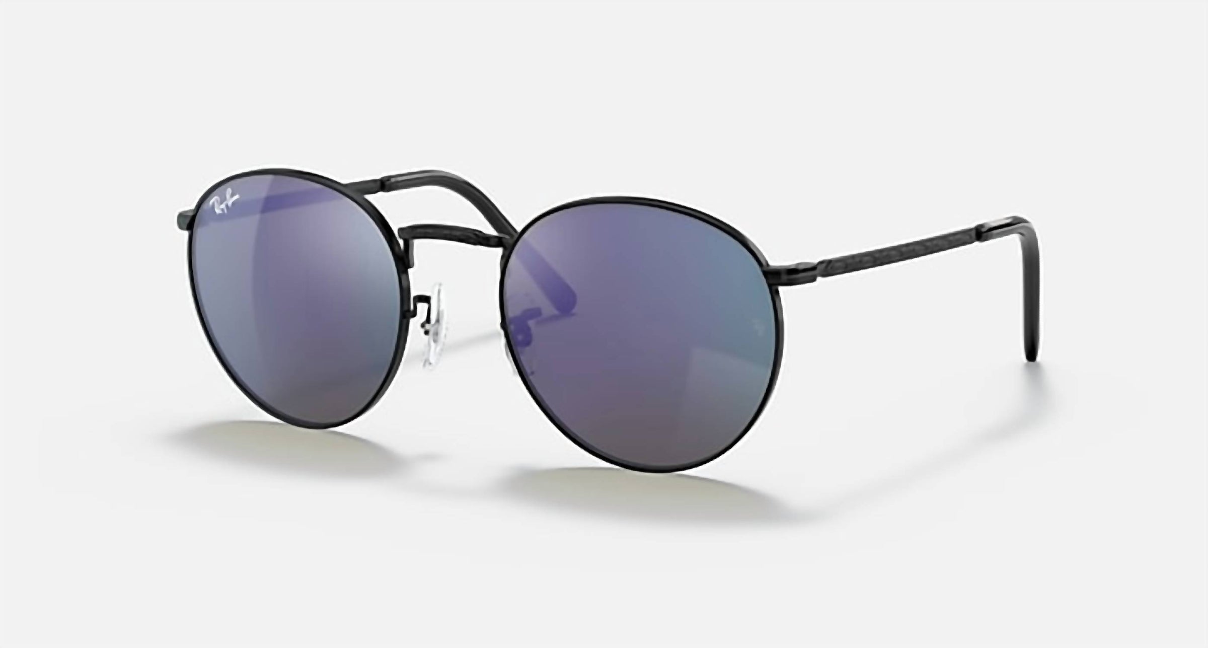 Ray Ban - New Round Medium Non Polarized Sunglasses Rb3637 002/g1