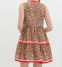 Entro - Sleeveless Tiered Mini Dress