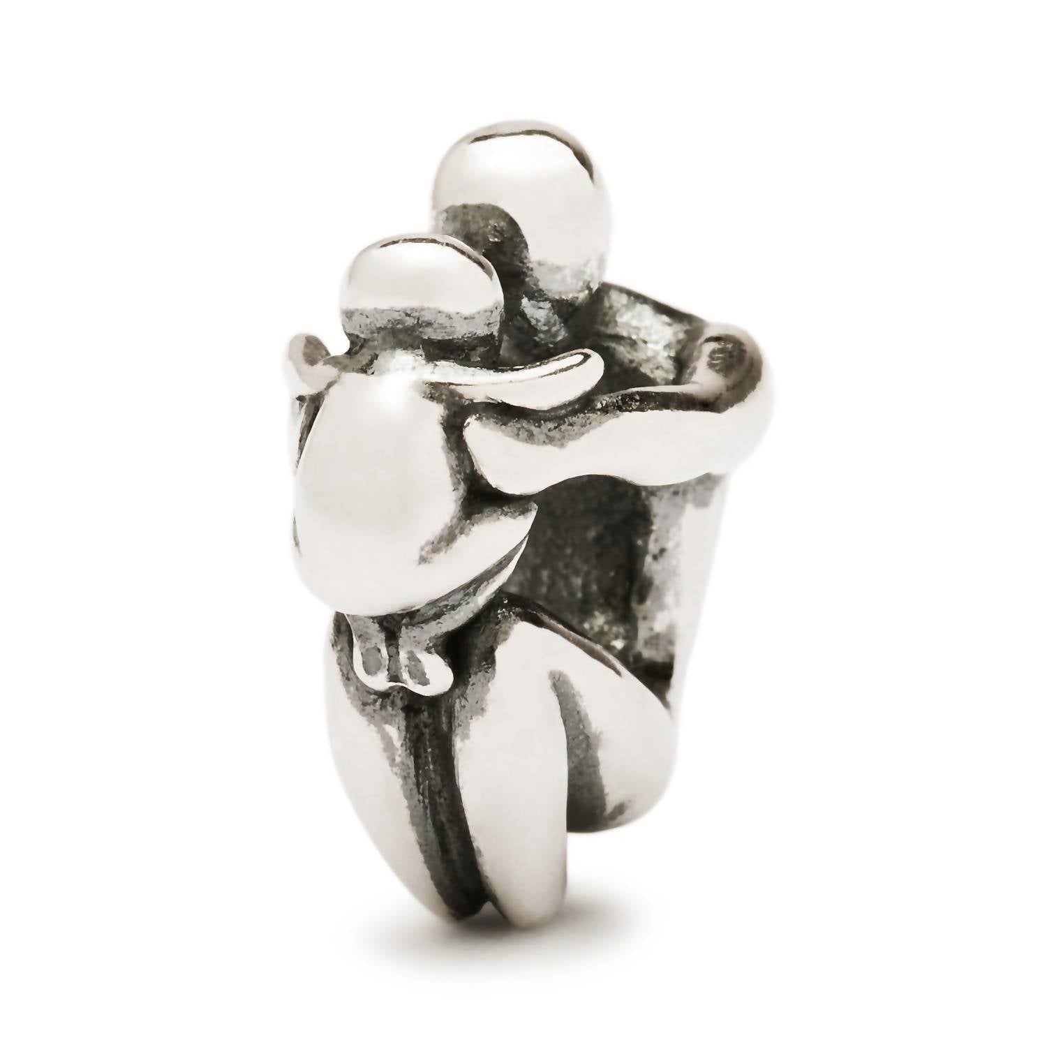 Trollbeads Paternity Sterling Bead in silver - women's jewelry - detail view