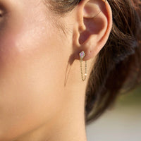 Adriana Pappas - Women's Crystal Kite Earrings