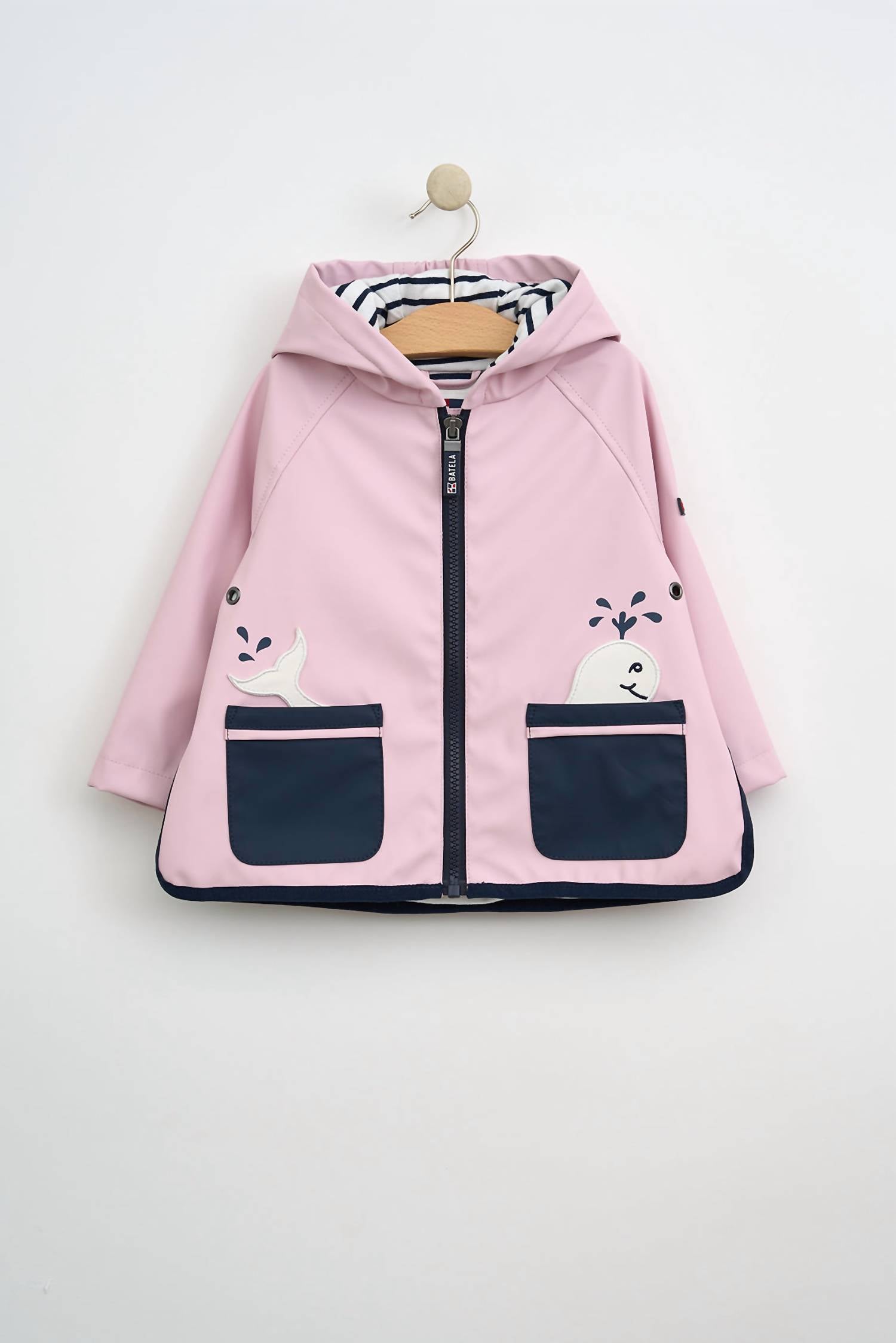 Batela - Girl's Whale Raincoat