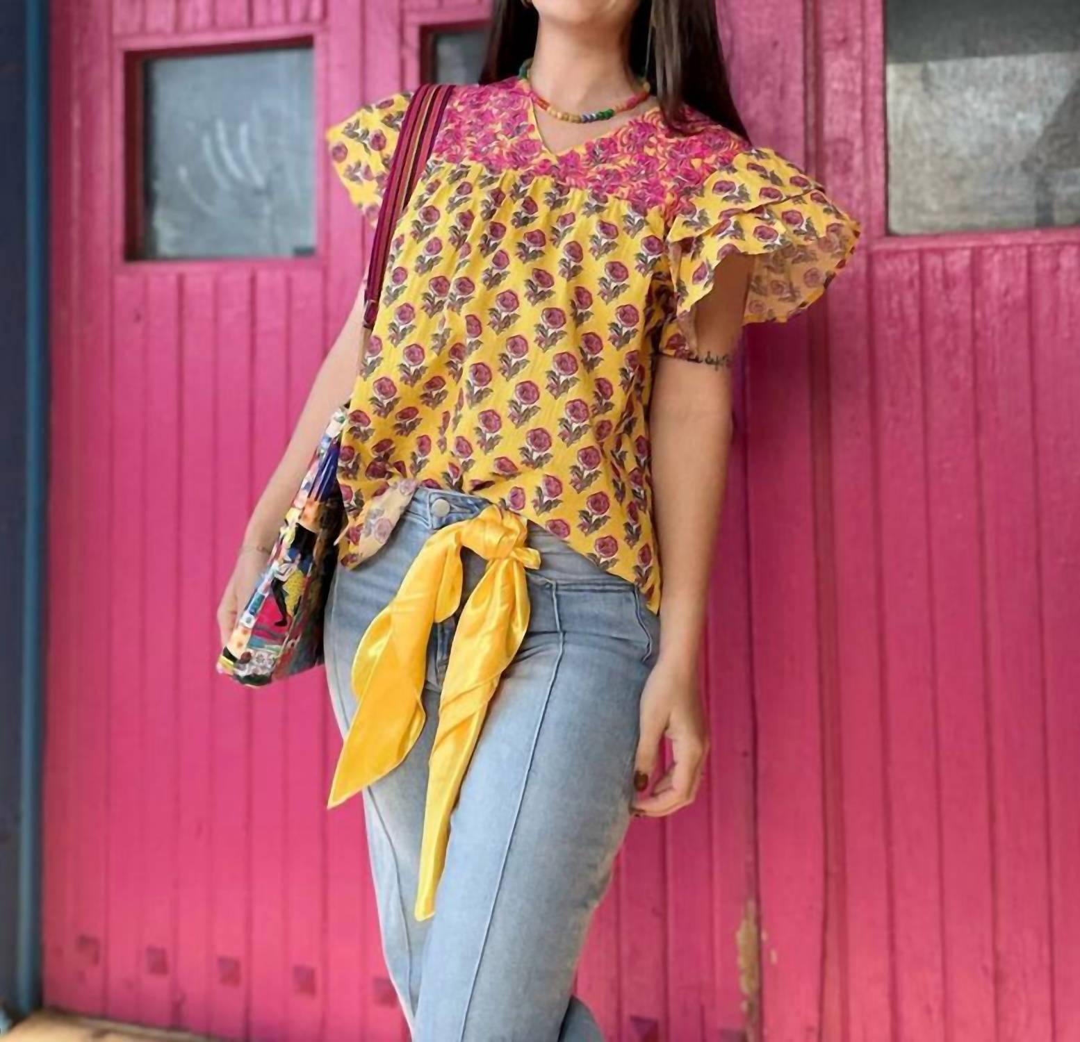 Layerz Clothing - Alura Embroidered Top