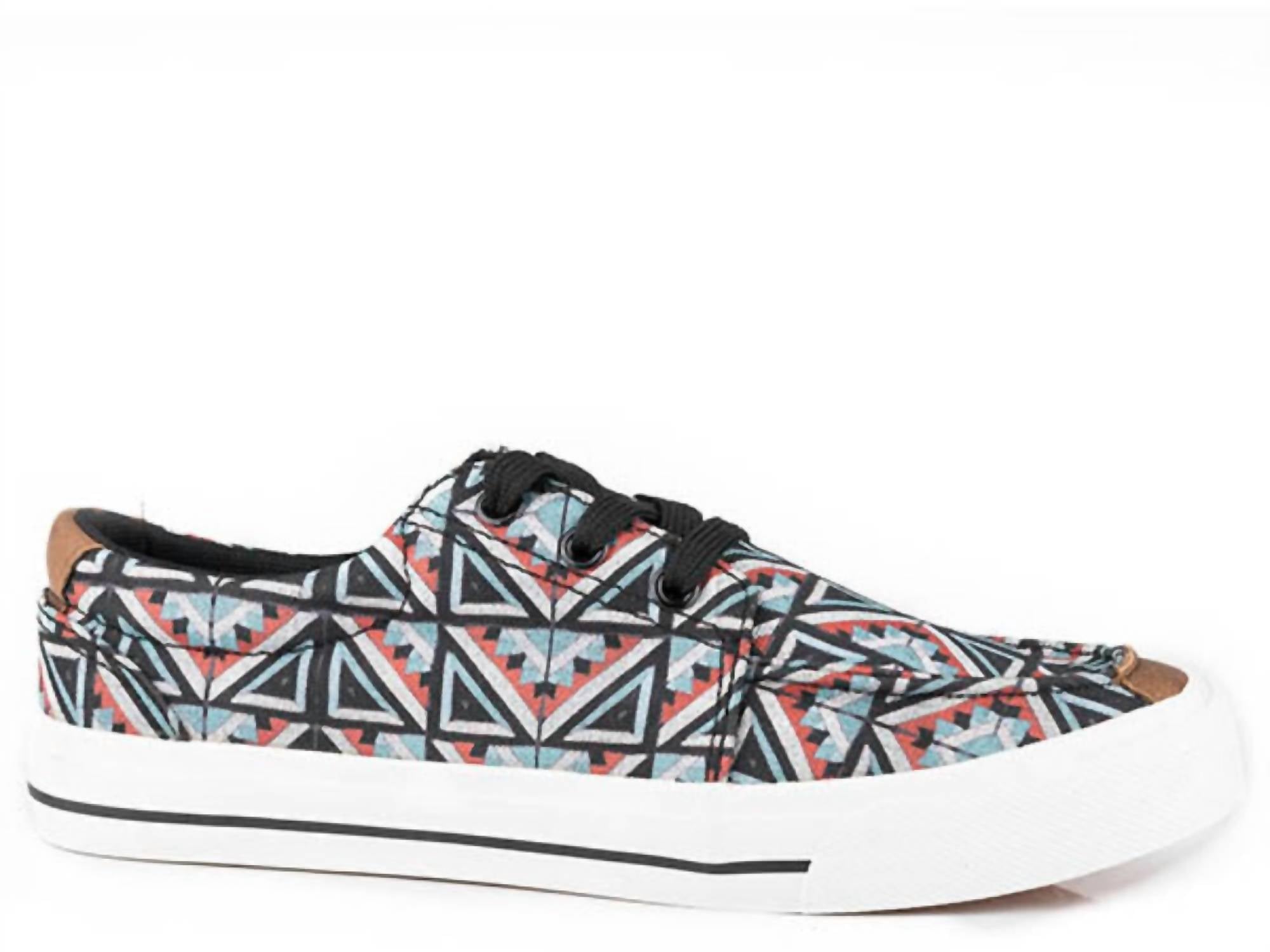 Roper - Women's Angel Fire Aztec Slip-on Shoes