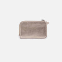 HOBO Women's Tabby Card Wristlet in cameo quartz - women's bag - detail view