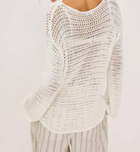 Rails - Evangeline Open Weave Sweater