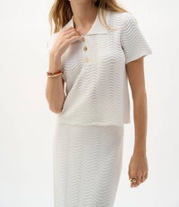 Joseph Ribkoff - Waves Knit Top