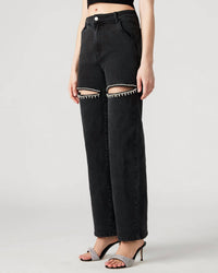 STEVE MADDEN Taylor Jean - women's jeans - detail view