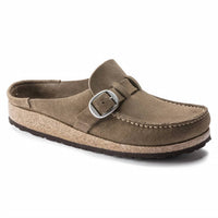 Birkenstock - WOMEN'S BUCKLEY SUEDE LEATHER CLOG - REGULAR WIDTH