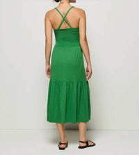 Nation Ltd - La Penelope Smocked Midi Dress