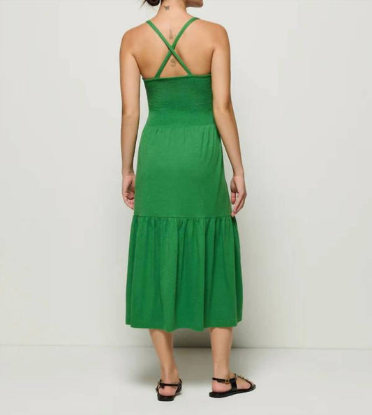 Nation Ltd - La Penelope Smocked Midi Dress