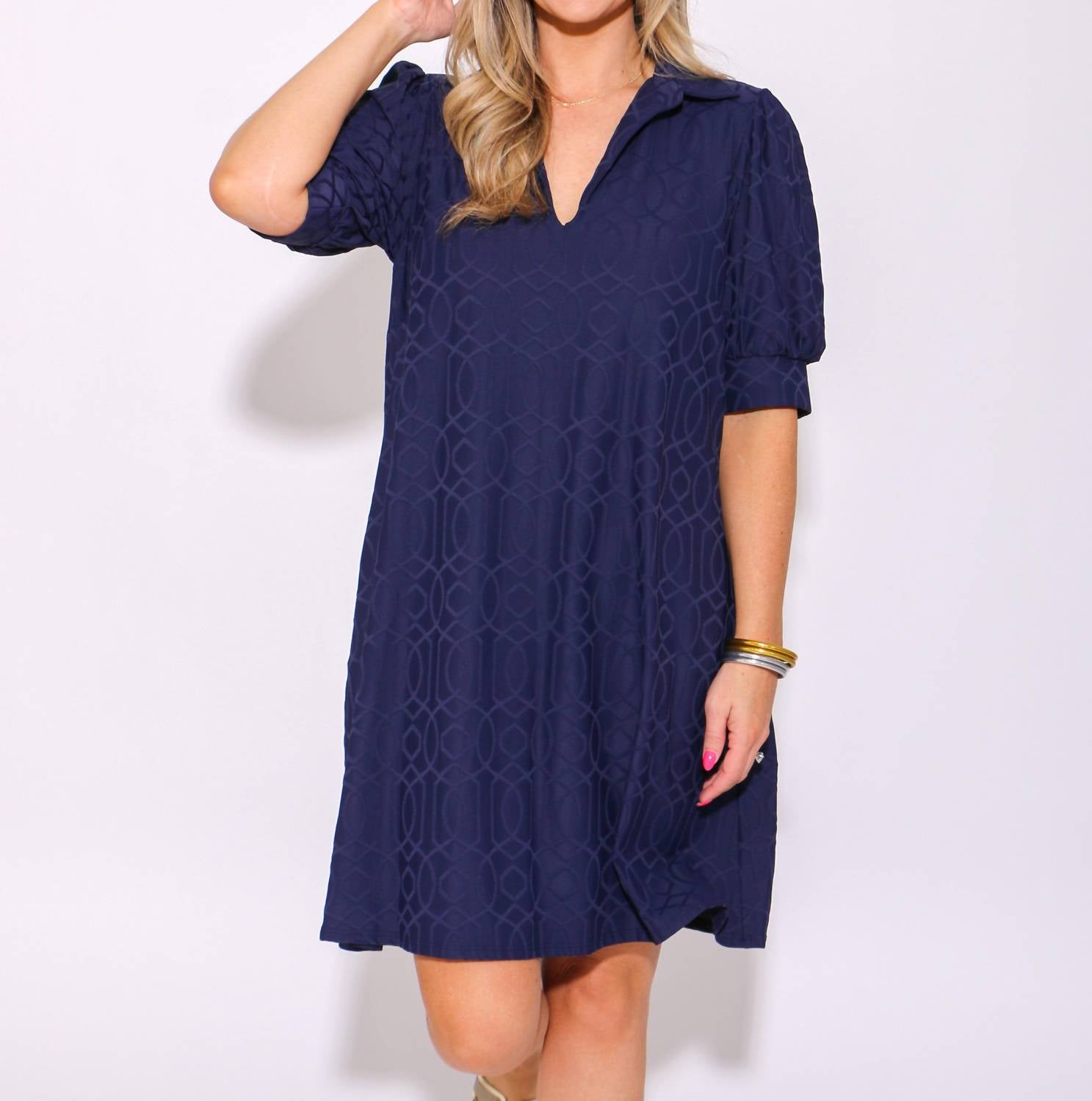 Jude Connally - Emerson Jacquard Mini Dress
