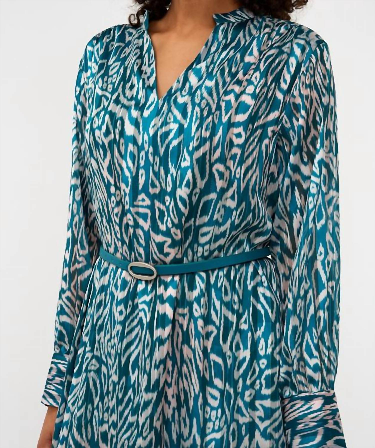 Esqualo - Long Sleeve Printed Dress