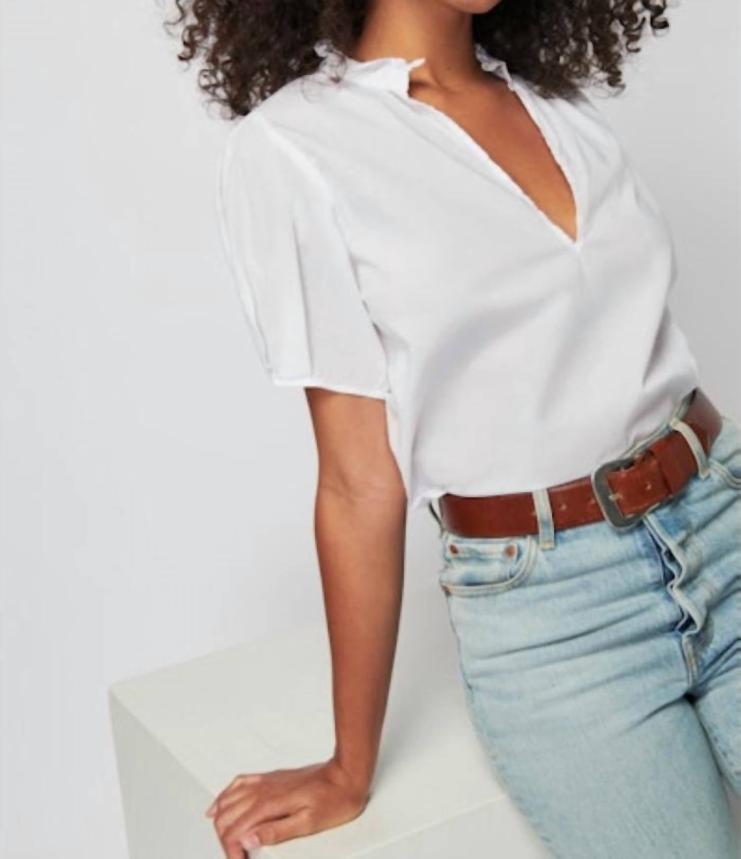 Nation Ltd - Rosanna Short Sleeve Blouse