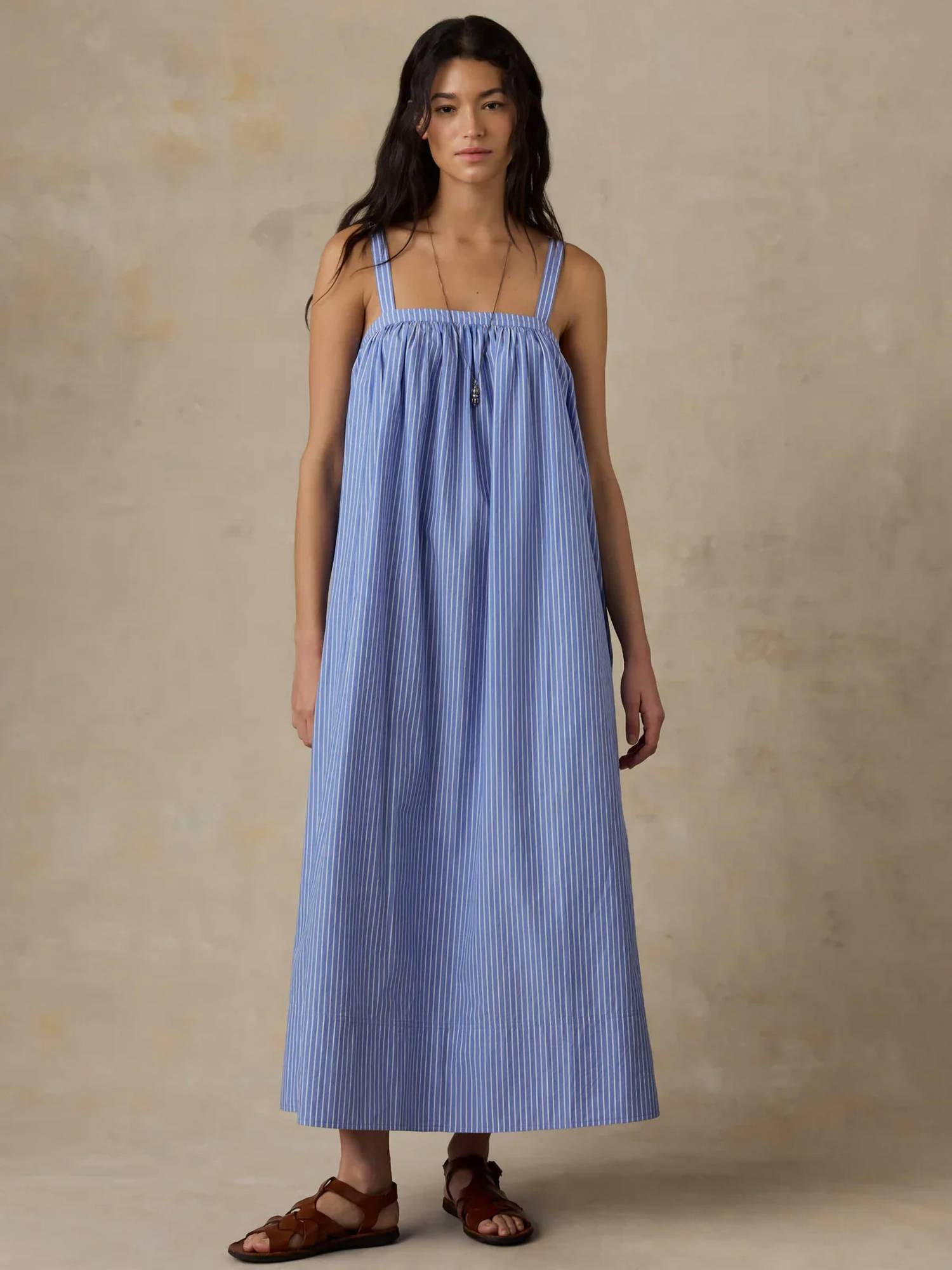 Faherty - Women’s Coastal Poplin Emmy Dress