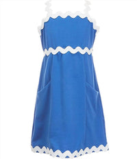 Hannah Banana - Girl's Sleeveless Ricrac-trimmed Dress