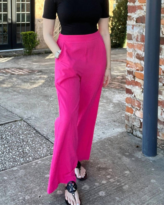 Lili Sidonio - Woven Straight Trouser