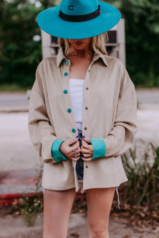 Merigold Kiss - Sequins Rodeo Fringe Shirt