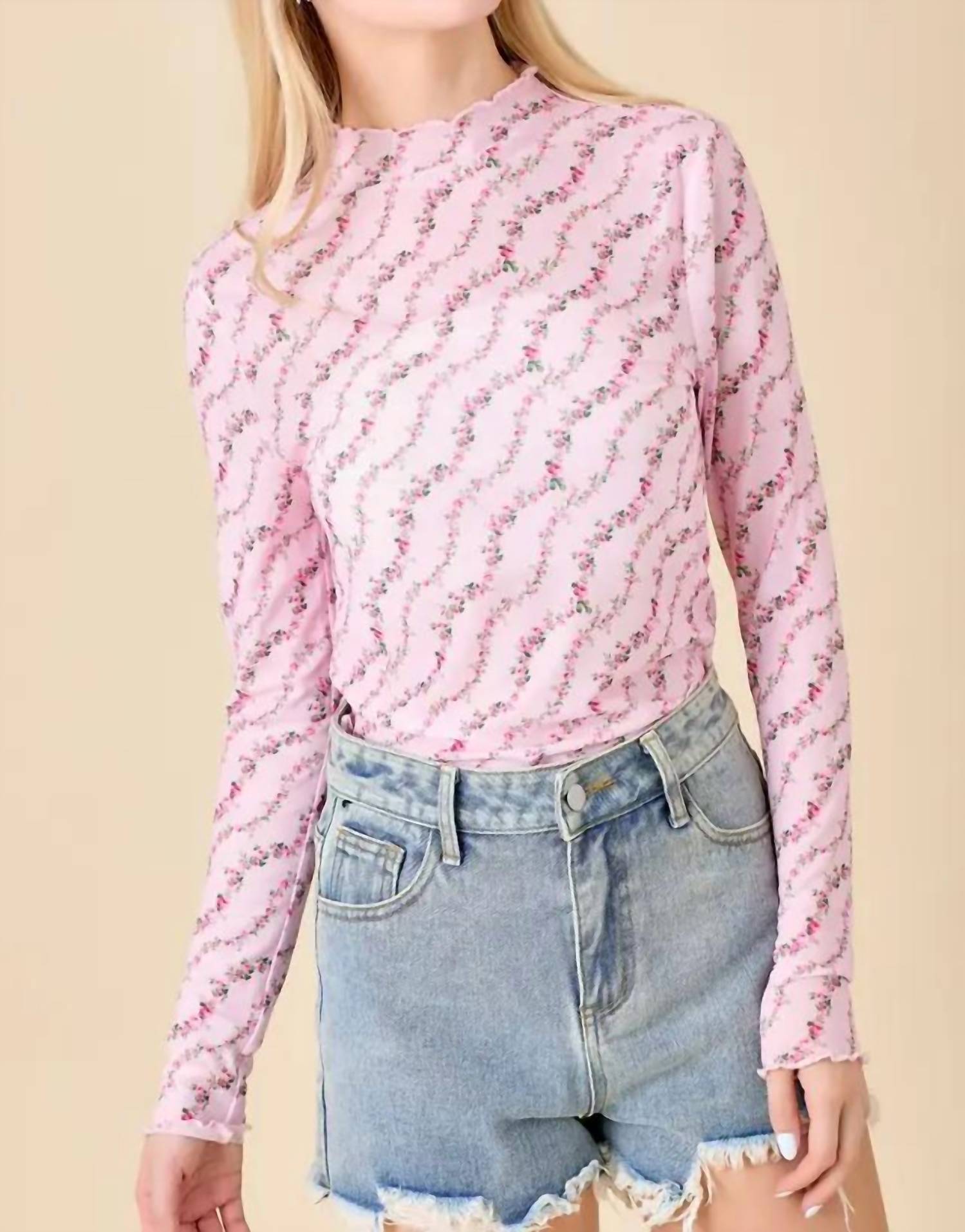 Main Strip - Blossom Whisper Top