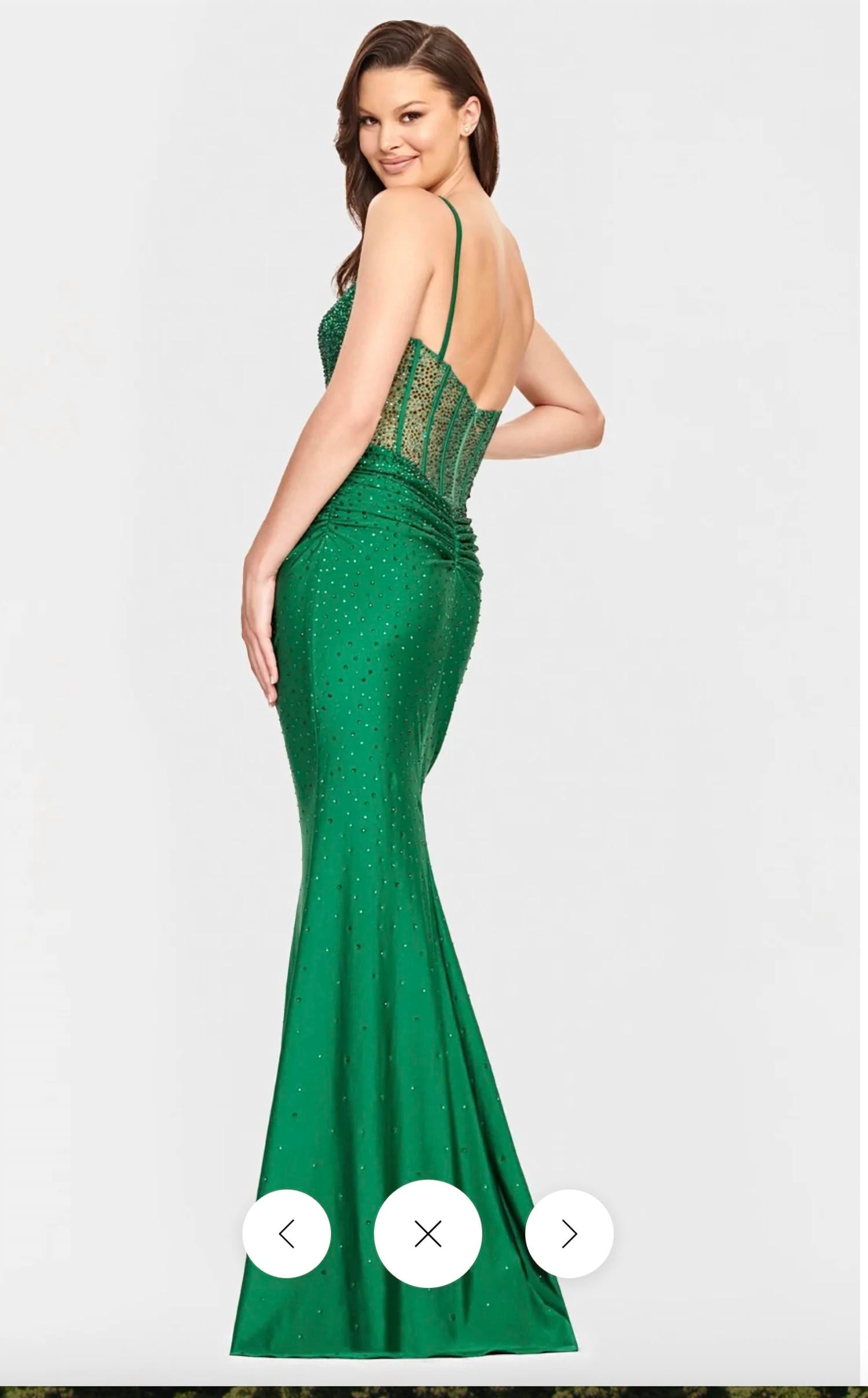 Faviana - Corset Style Long Gown