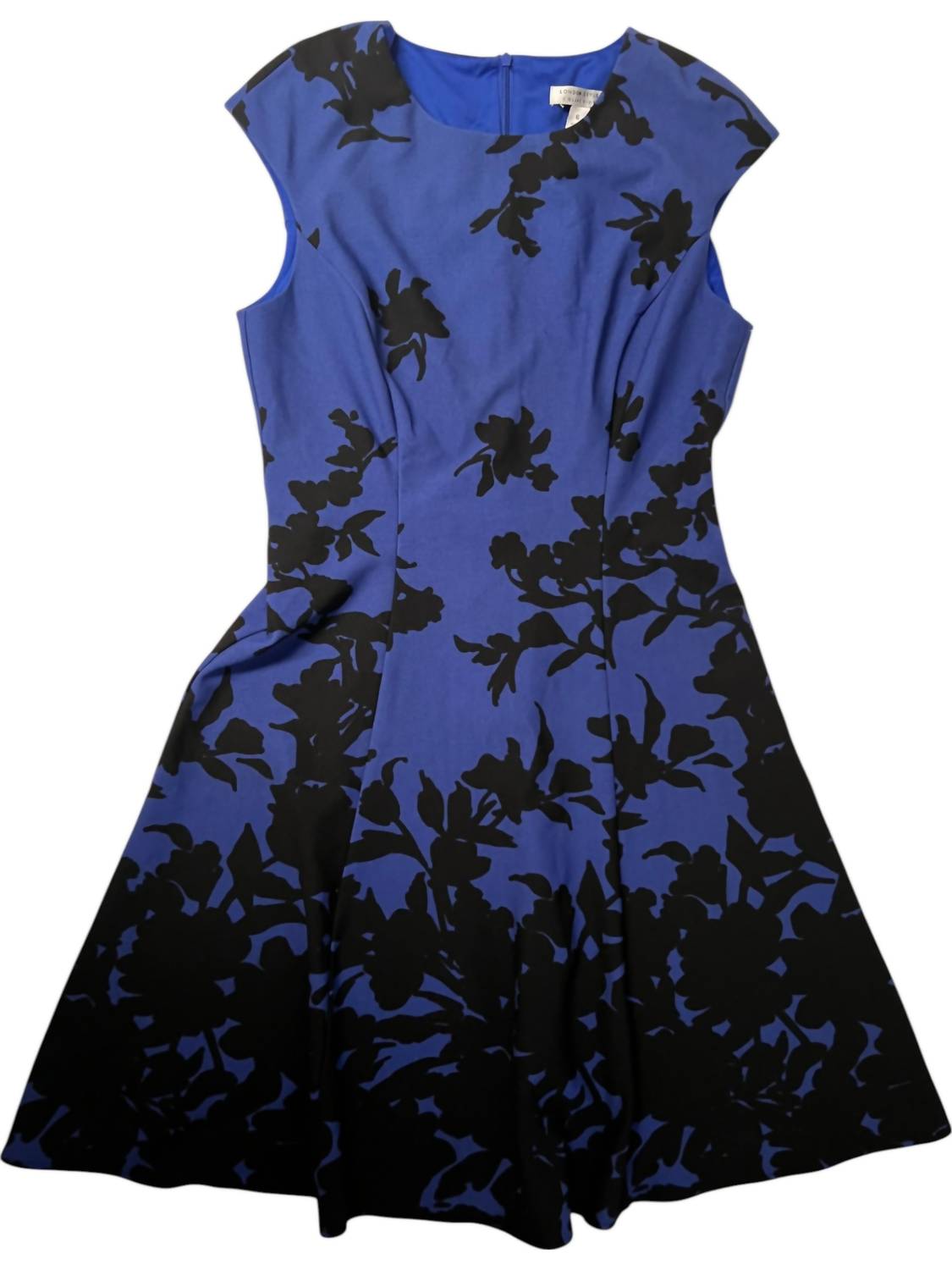 London Style - Floral Print Fit & Flare Dress