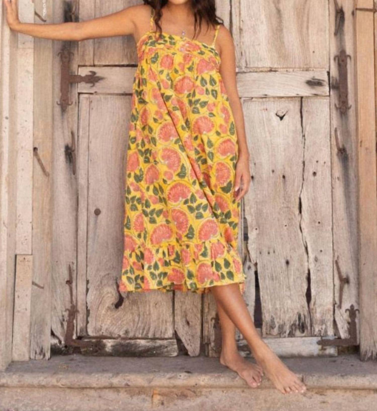The Fox And The Mermaid - Talia Midi Dress