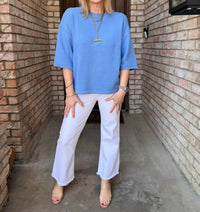 Entro - Short Sleeve Pullover Top