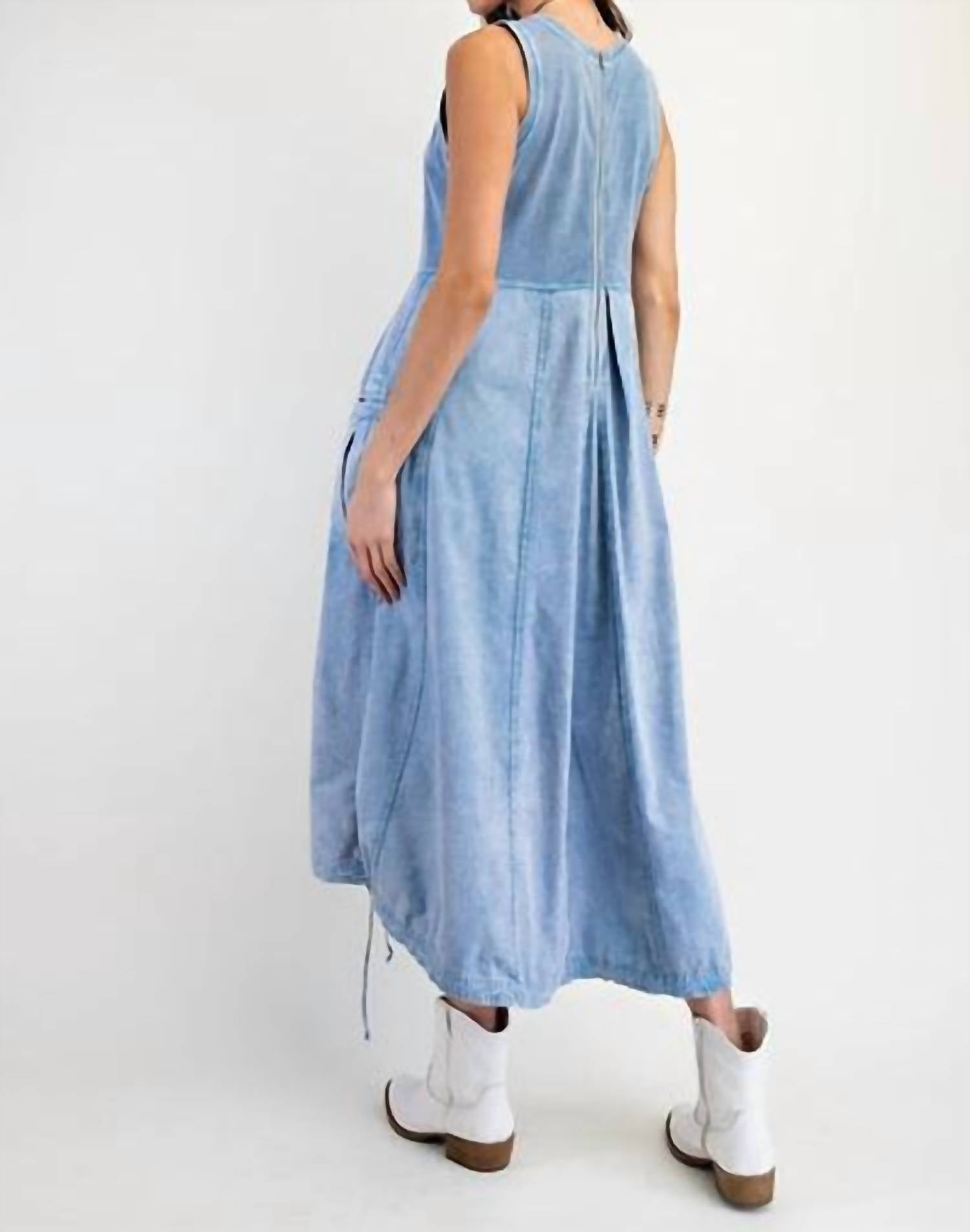 Easel - Cargo Maxi Dress