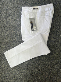 Slimsation By Multiples Pull On Jeans in white - women's jeans - view 4