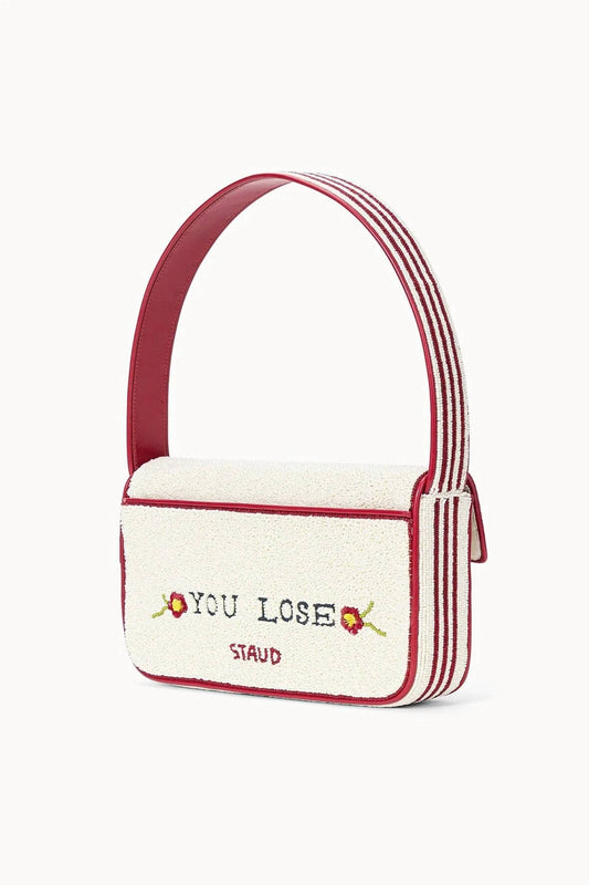 Staud - Women's Tommy Beaded Shoulder Bag