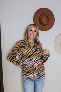 Tribal - Zebra Sweater