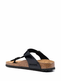 BIRKENSTOCK Women's Gizeh Patent-leather Sandals in black - women's sandal - view 4